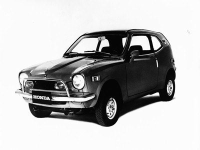 Перша модель Honda AZ 600 1971