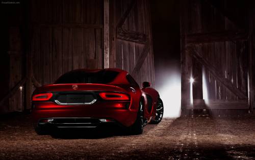 Dodge Viper V_2013 вид сзади