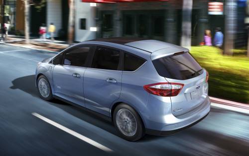 Ford C-MAX Energi 2013 вид сзади