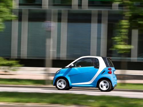 Smart Fortwo 2012 в движении